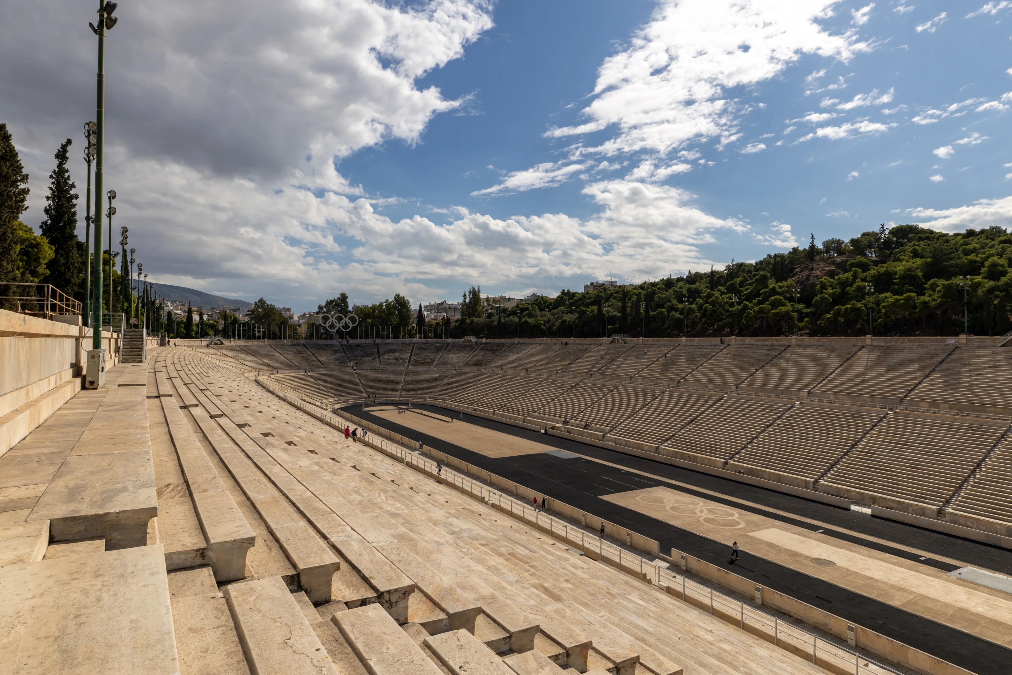 The Panathenaic Stadium.