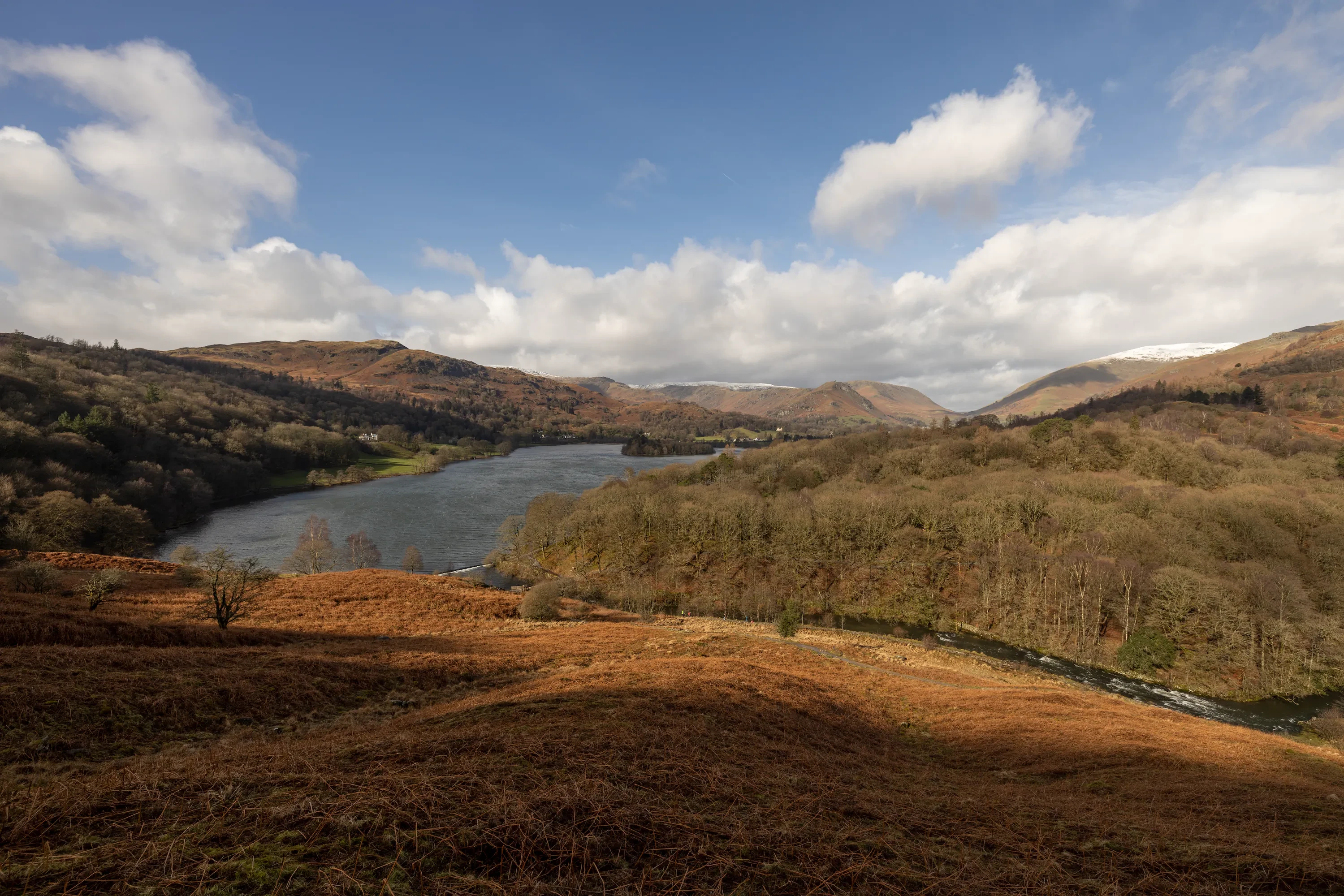 Grasmere lake from Loughrigg Terrace