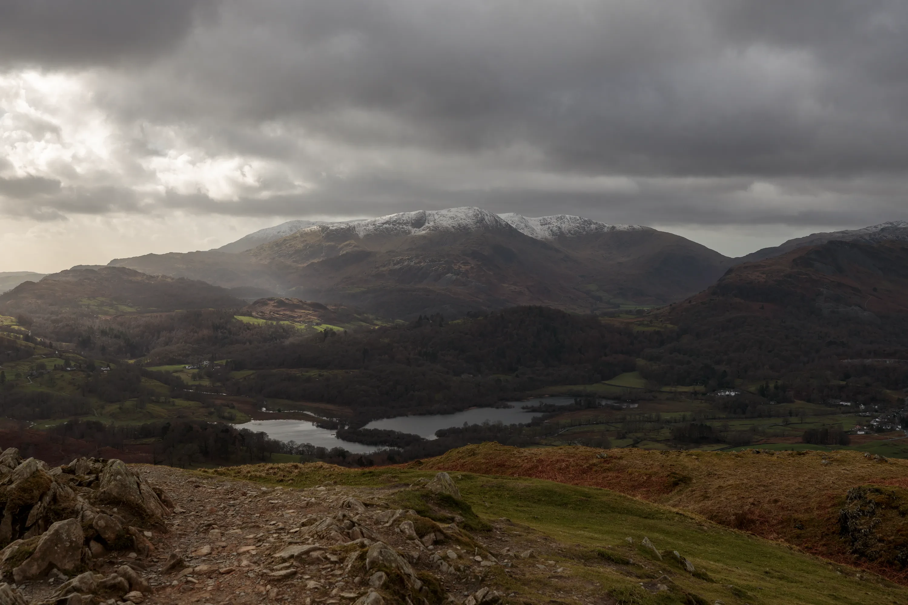 Elter Water, Wetherlam and Great Carrs