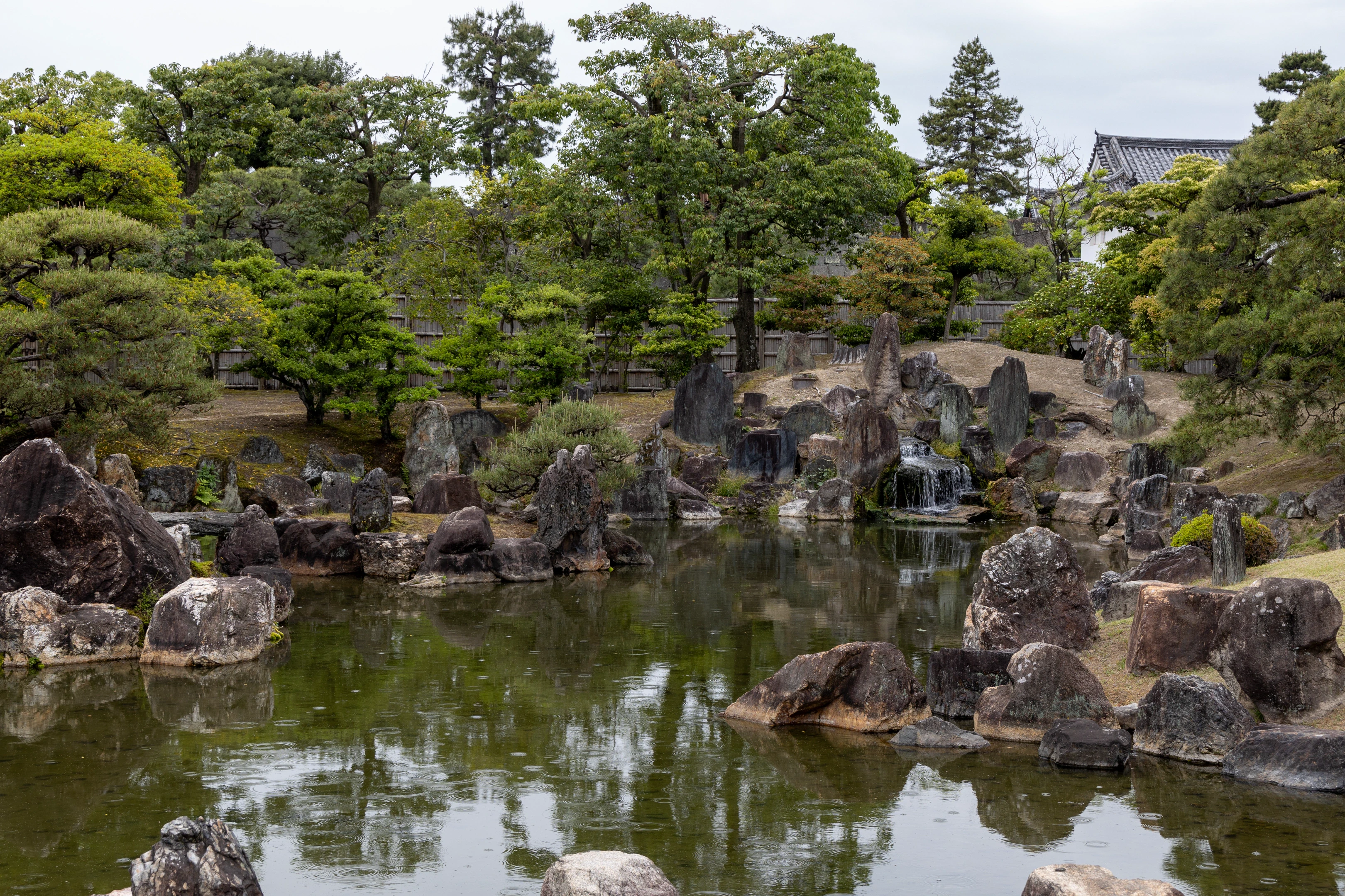 A photo of Ninomaru Garden in Nijō Castle, Kyoto