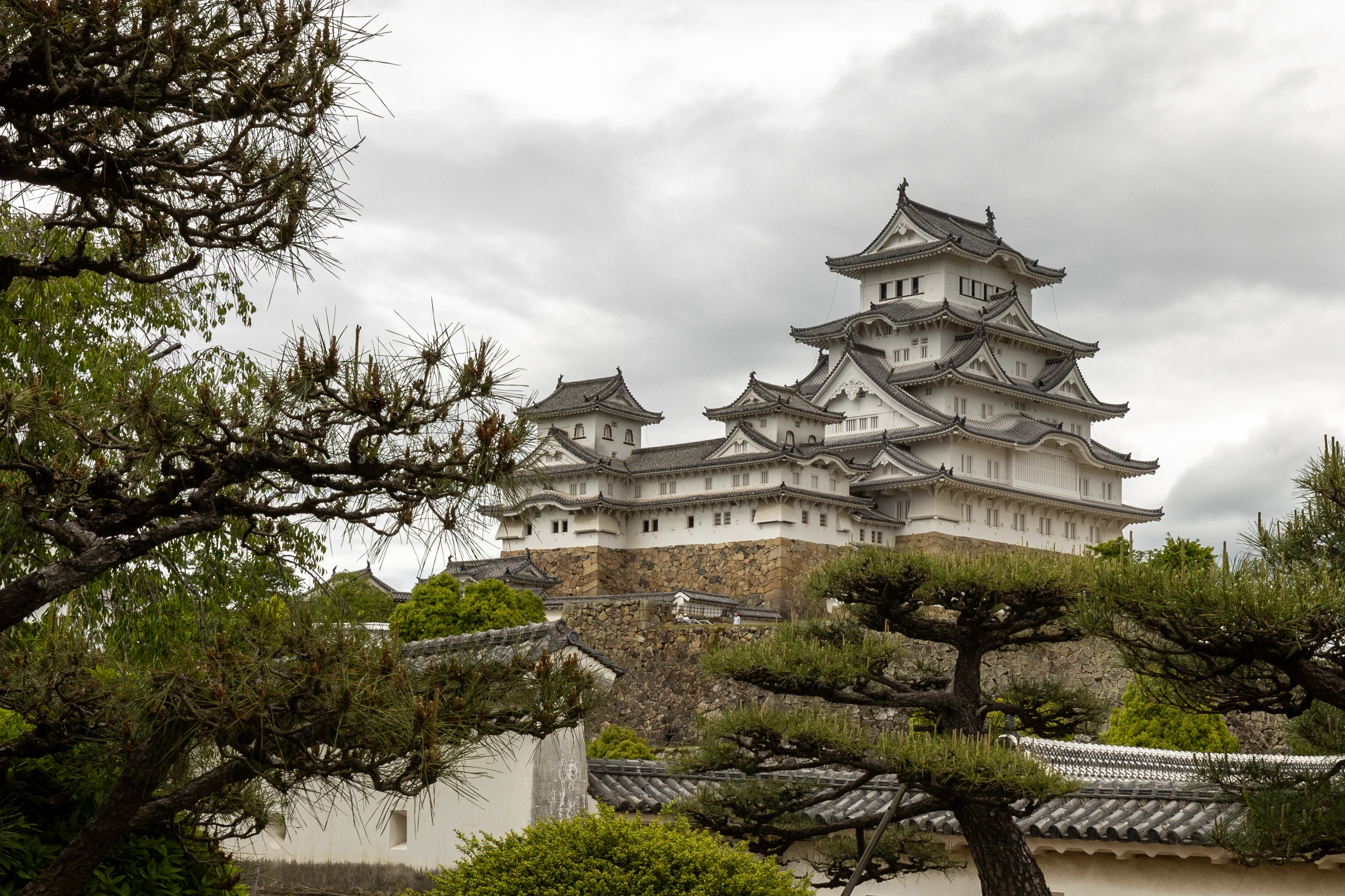 A photo of Himeji Castle
