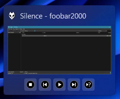 A taskbar item flyout on a newer version of Windows 11 including app-specific buttons.