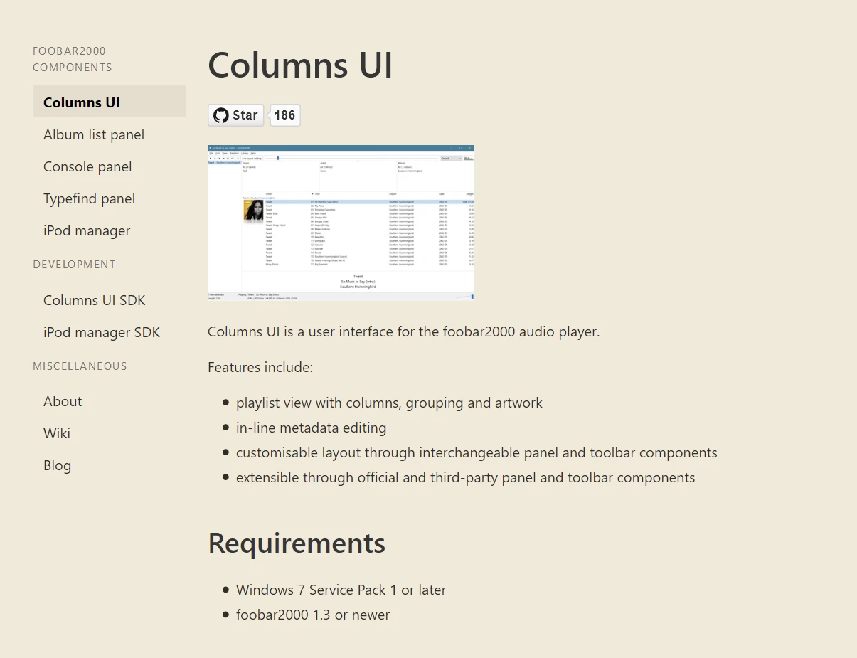 A screenshot of the home page of the new version of the site