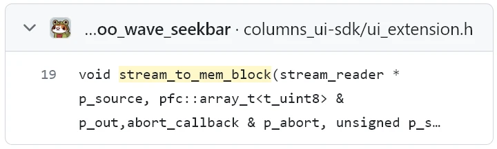A search result with the repo name truncated from the left, followed by an untruncated file path.