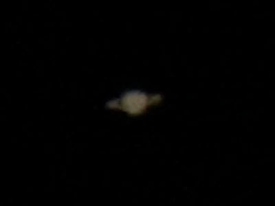 A single photo of Saturn from the run of 50 photos.